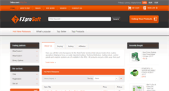 Desktop Screenshot of fxprosoft.com